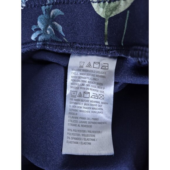 Isaac Mizrahi New York Floral High-Waisted Bootcut Pants Women's Size M Petite - Picture 5 of 8